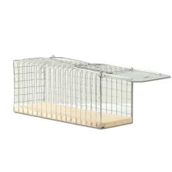 Cage piège à souris 2 entrées 12 X 5 X 5 cm