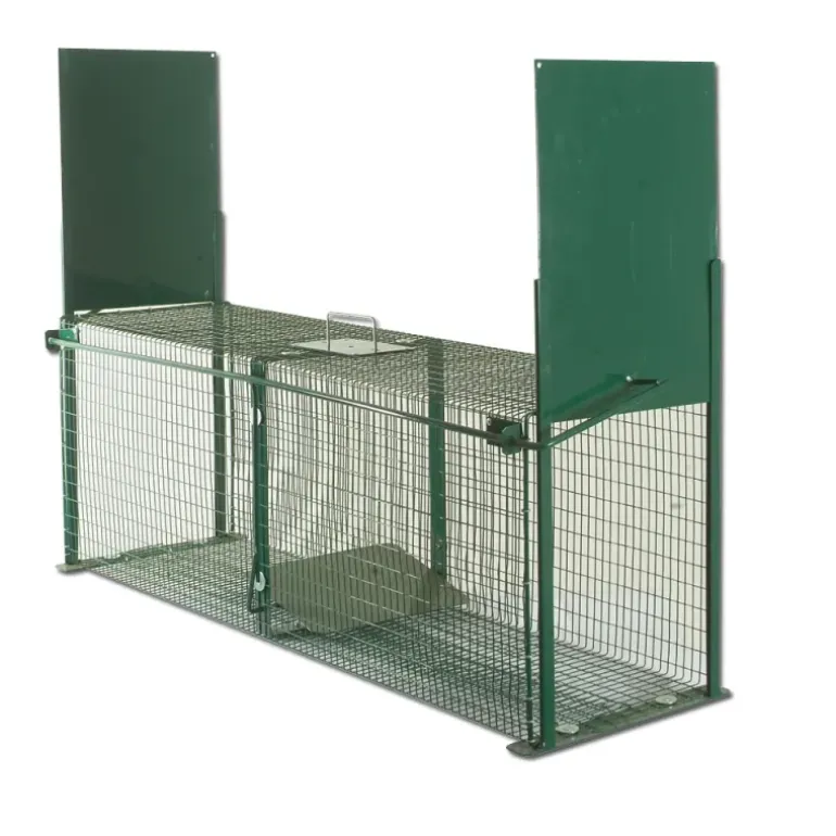 Cage piège acier galvanisé thermolaqué 100x30x35cm