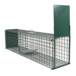 Cage Renard à Appât robuste en maille carrée 13kg 140x30x35cm à l'unité