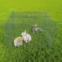 Cage repliable à pâturer volaille ou lapin