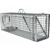 Cage-piège Hardy 3 ressorts trappe 60° 80x26x30cm