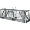 Cage-piège Hardy 3 ressorts trappe 60° 2 entrées 102x26x30cm