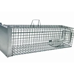 Cage-piège Strong trappe glissière 3 poignées 120X34X24 cm