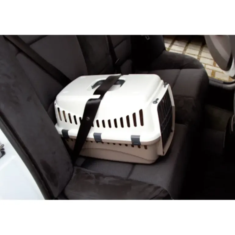 Caisse de transport chat 'Expedion' Gris PVC 45 x 30 x 30 cm
