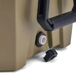 Caisse isotherme 30L Plano® verte - Étanche et résistante avec panier amovible