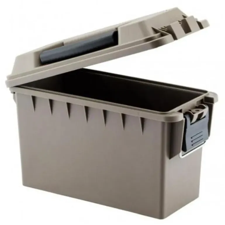 Caisse rangement munitions étanche polypropylène 24,5x10,8x14,5cm