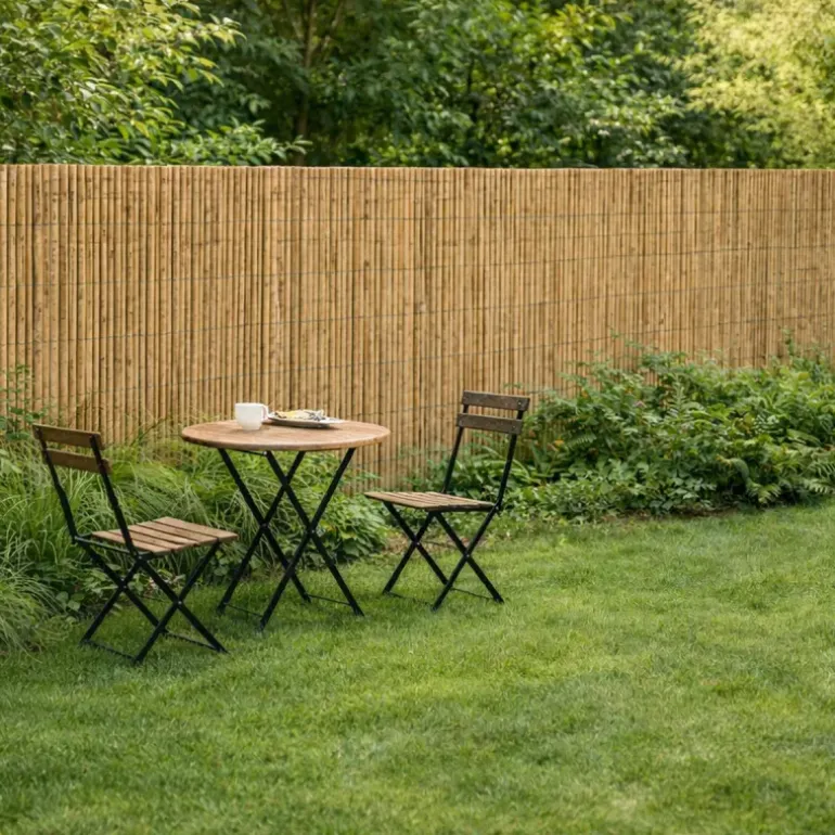 Canisse bambou fendu Largeur 3 m hauteur 1,8 m