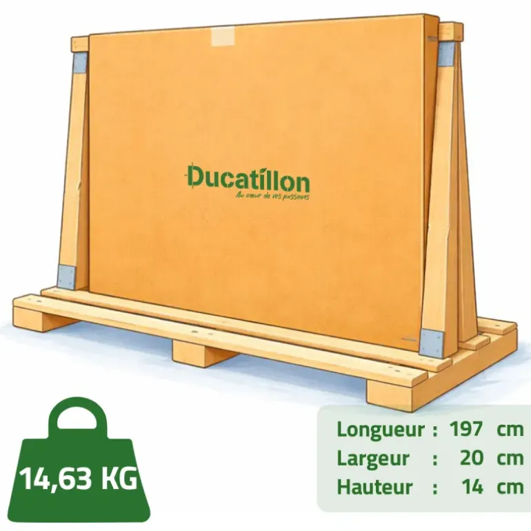 Canisse bambou fendu Largeur 5 m hauteur 1,95 m