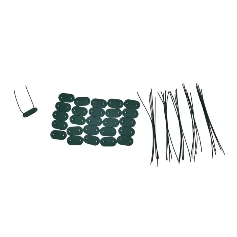 Canisse PVC occultant double face 1,5x5m vert - Kit complet avec fixation