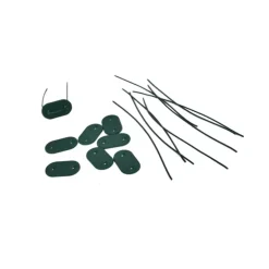 Canisse PVC occultant double face 1x3m vert - Kit complet avec fixation