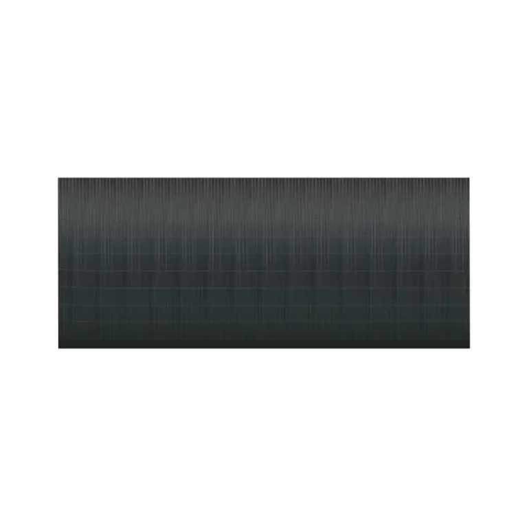 Canisse PVC occultant double face 1x3m gris - Kit complet avec fixation
