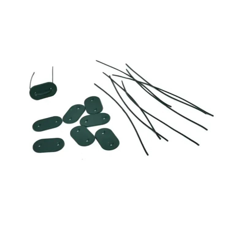 Canisse PVC occultant simple face 1x5m vert - Kit fixation inclus