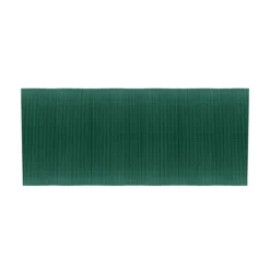 Canisse PVC occultant simple face 1x5m vert - Kit fixation inclus