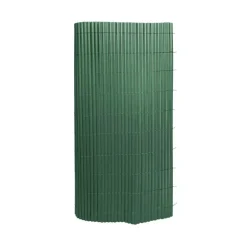 Canisse PVC occultant simple face 1,5x3m vert - Kit fixation inclus