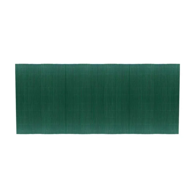 Canisse PVC occultant simple face 1,5x3m vert - Kit fixation inclus