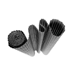 Canisse PVC occultant simple face 1,5x5m gris - Kit de fixation inclus