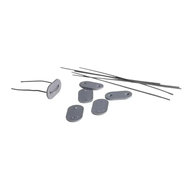 Canisse PVC occultant simple face 1,5x5m gris - Kit de fixation inclus
