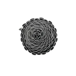 Canisse PVC occultant simple face 1,5x5m gris - Kit de fixation inclus