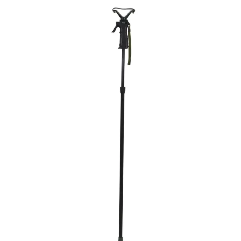 Canne de pirsh 1 pied automatique alu, hauteur 100-160cm
