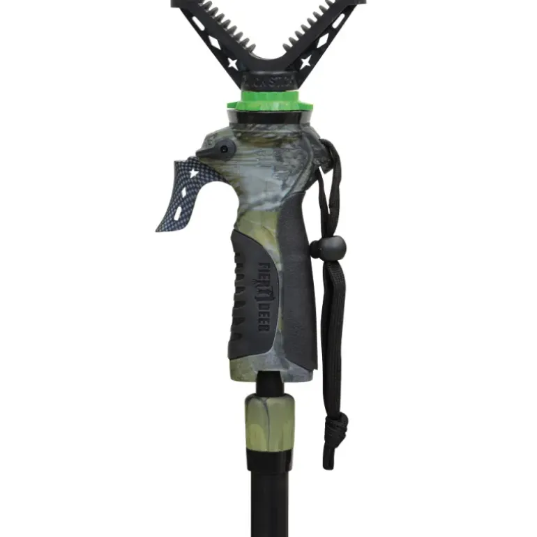 Canne de pirsh 1 pied automatique alu, hauteur 100-160cm