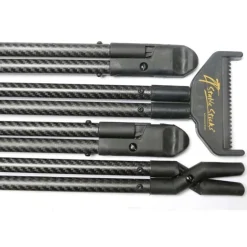 Canne de pirsh Ultimate Carbon fibre carbone + nylon 170cm montée