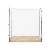 Carré potager tomate en bois de sapin avec housse PVC - 115x30x120cm