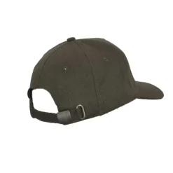 Casquette bécasse visière pré courbée coton kaki taille unique