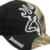 Casquette Big Buckmark coton noir camo forest taille unique