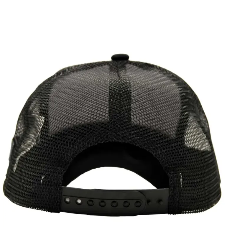 Casquette Capitole coton polyester respirant réglable gris noir