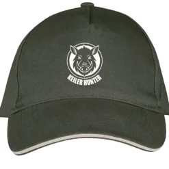 Casquette Keiler Hunter Army/Beige logo 3