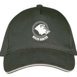 Casquette Keiler Hunter Coton Army/Beige Réglable logo 2