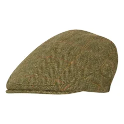 Casquette Walker and Hawkes Cambridge Vert Tweed