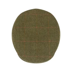 Casquette Walker and Hawkes Cambridge Vert Tweed