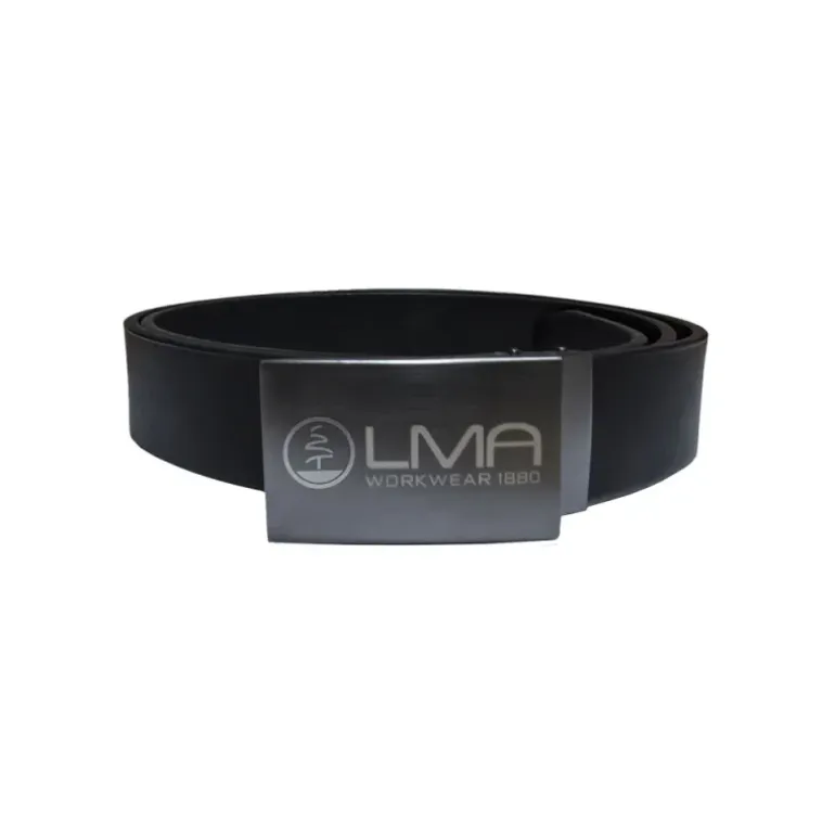 Ceinture Cuir Bivouac noir 120 cm