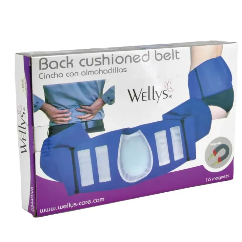 Ceinture dos coussinet 16 aimants lombaire 117cm circulation