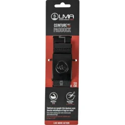 Ceinture recoupable PADDOCK noir 120 cm
