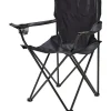 Chaise Easy C1 Pliable Noir - Structure Acier & Polyester 600D