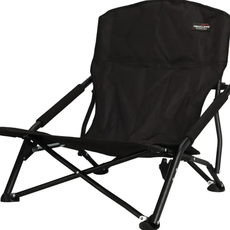 Chaise Easy C3 pliable noire - Structure acier et polyester 600D