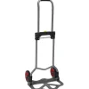 Chariot diable pliable acier 60kg 80x385x710mm