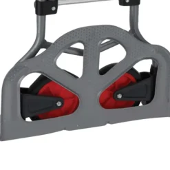 Chariot diable pliable acier 60kg 80x385x710mm