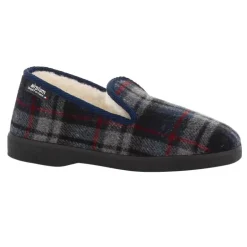 Chaussons mixtes fourrés Polaine marine - Airplum