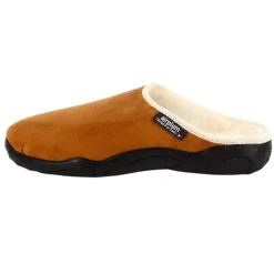 Chaussons Mules Fourrées Doudou Marron Airplum