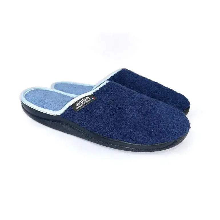Chaussons mules homme Weponge - Bleu marine