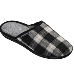 Chaussons mules Walter gris homme – confort & semelle Airflex