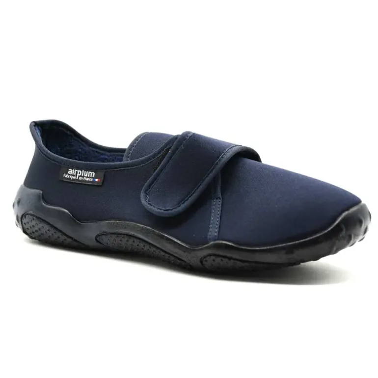 Chaussons scratch Dejean marine - Airplum Made in France