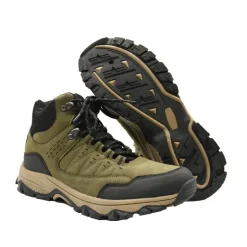 Chaussures de marche Indiana en PU et MESH kaki 39 à 46