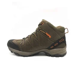 Chaussures de marche montantes Dolan cuir et toile marron 40 à 46