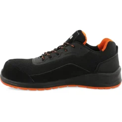 Chaussures de sécurité Leno - S1P SRC - Noir/Orange - Homme