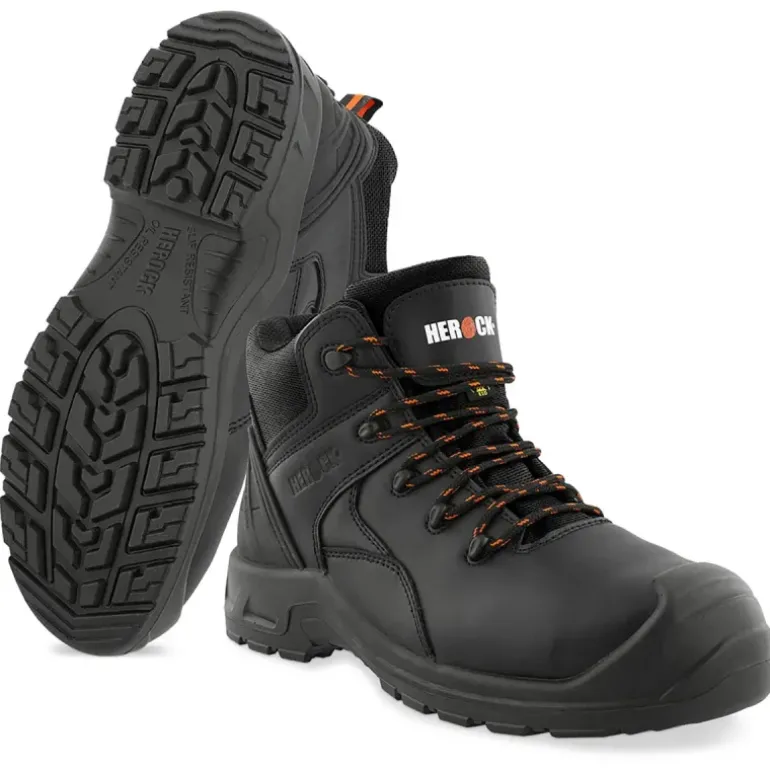 Chaussures de sécurité montantes Talin S3S - Noir - Homme - Herock