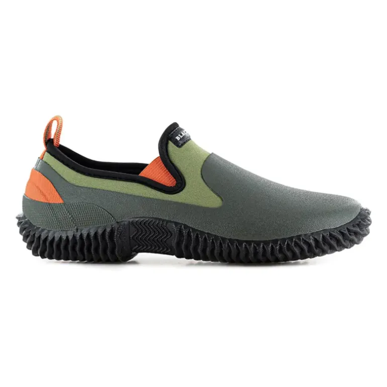 Chaussures Homme Néo Sans Gêne - Kaki et Orange - Black Fox